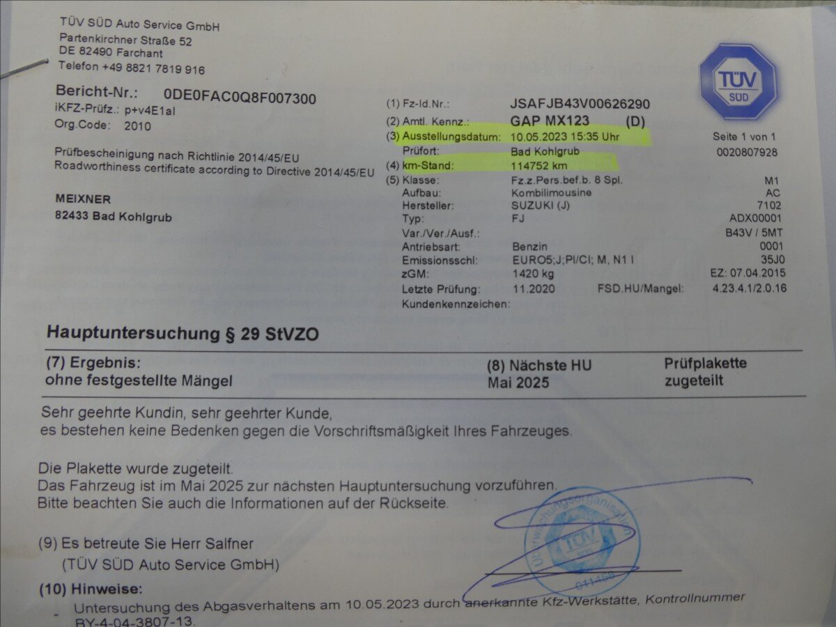 Suzuki Jimny SUV / Terénní 1,3 l 62 kw