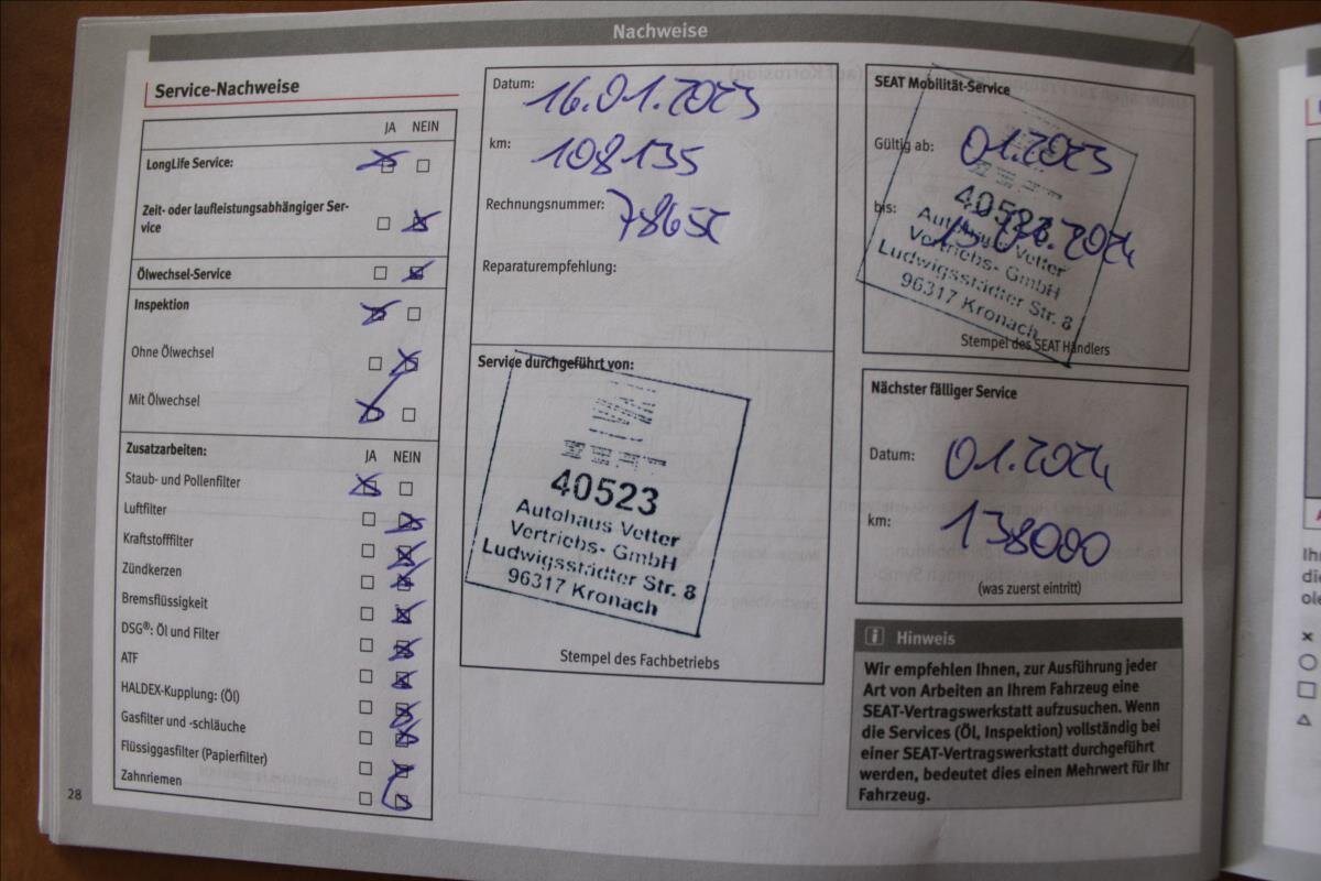 Seat Leon Kombi 1,6 l 85 kw