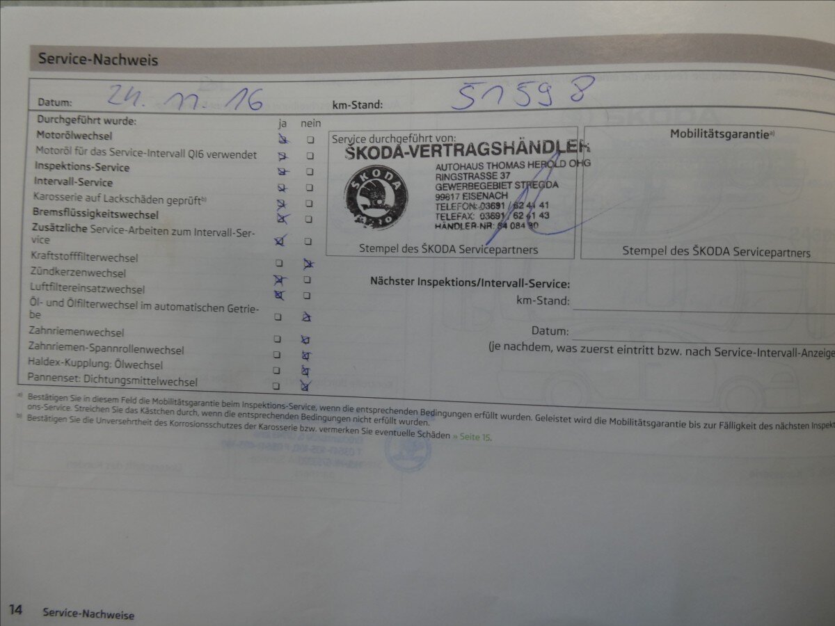 Škoda Fabia Hatchback 1,2 l 63 kw