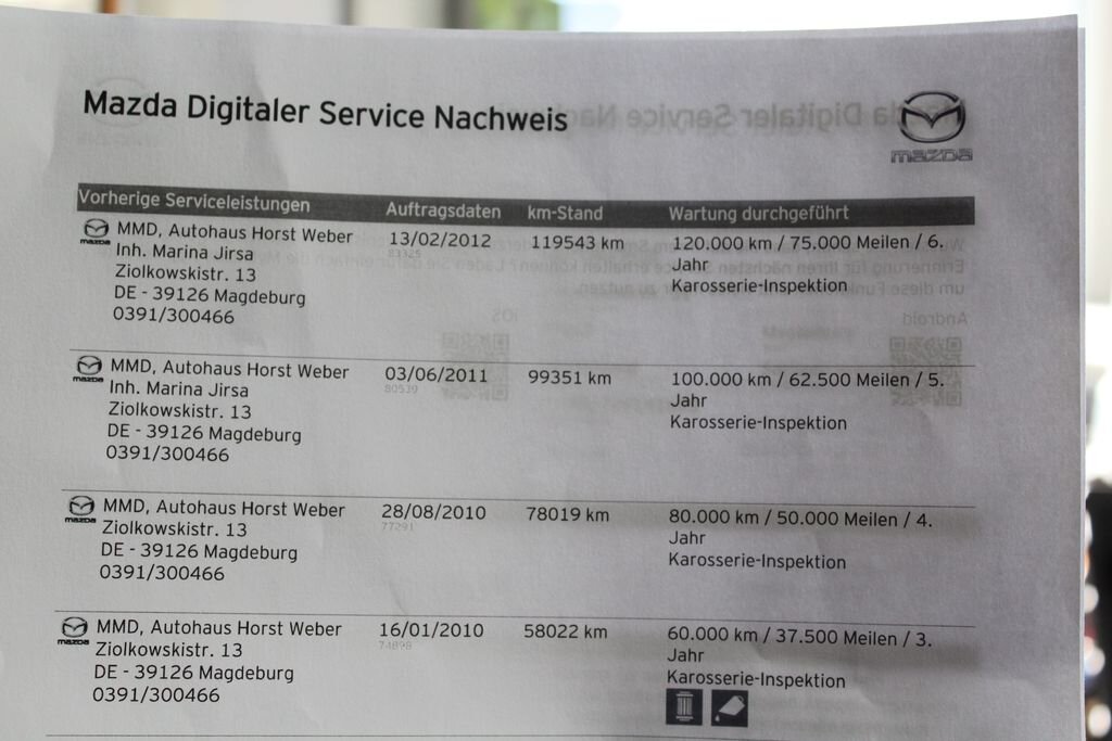 Mazda 6 Sedan 2,0 l 108 kw