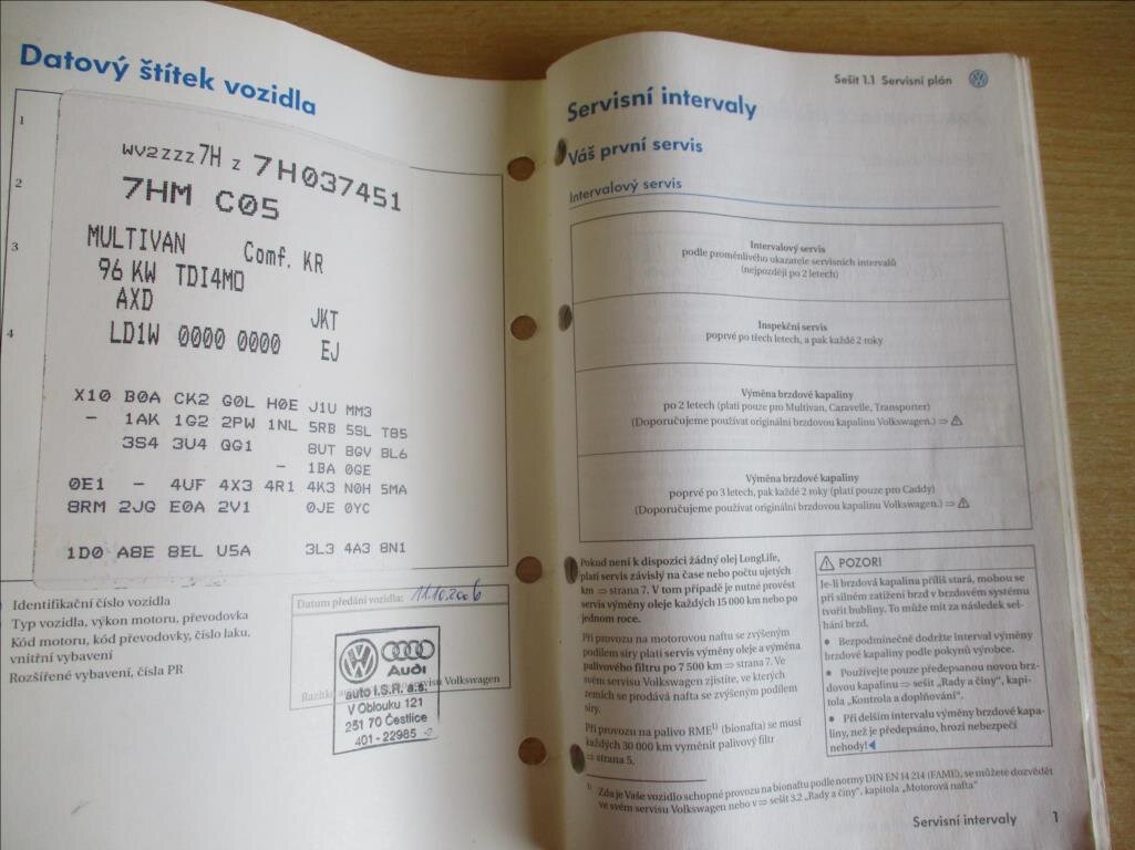 Volkswagen Multivan VAN / Minibus 2,5 l 96 kw