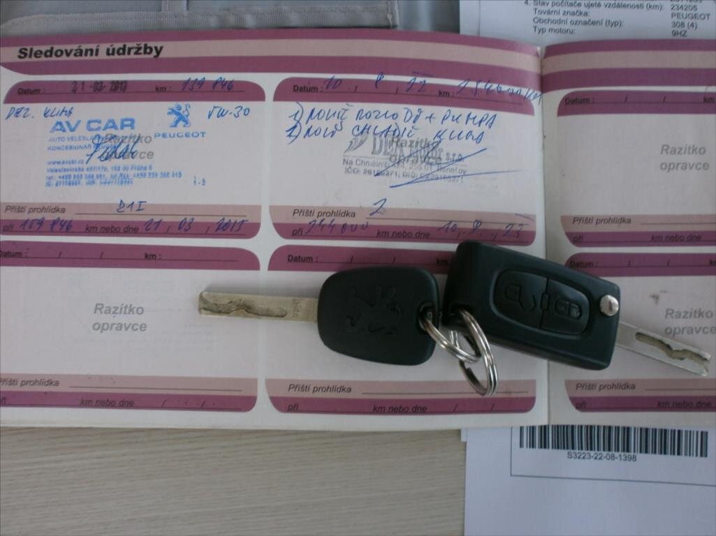 Peugeot 308 Kombi 1,6 l 80 kw