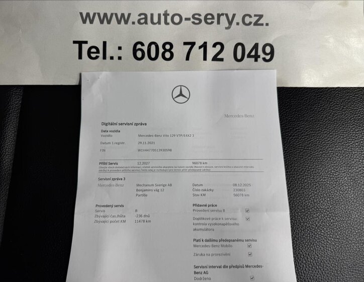 Mercedes-Benz Vito Ostatní 0,0 150 kw