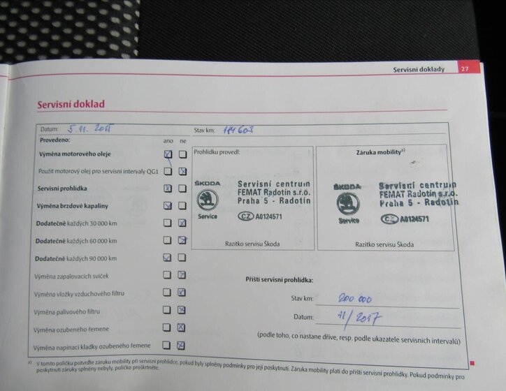 Škoda Octavia Kombi 2,0 l 110 kw