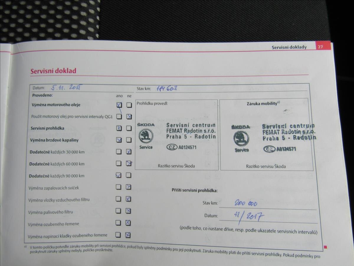 Škoda Octavia Kombi 2,0 l 110 kw