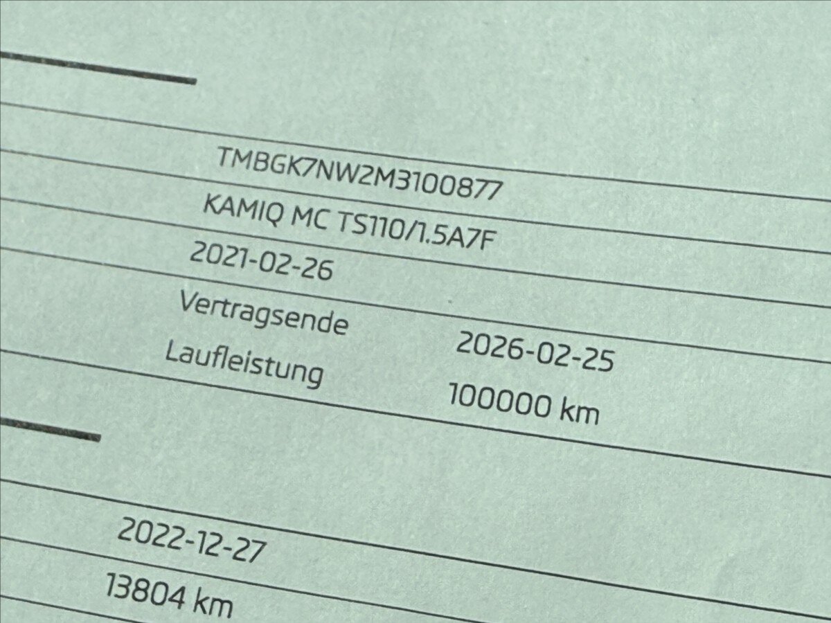 Škoda Kamiq SUV / Terénní 1,5 l 110 kw