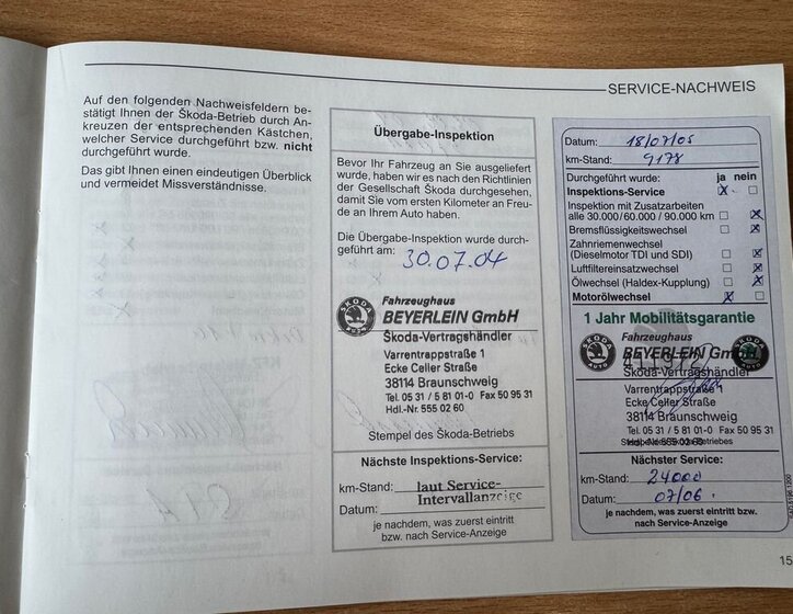 Škoda Fabia Hatchback 1,4 l 55 kw