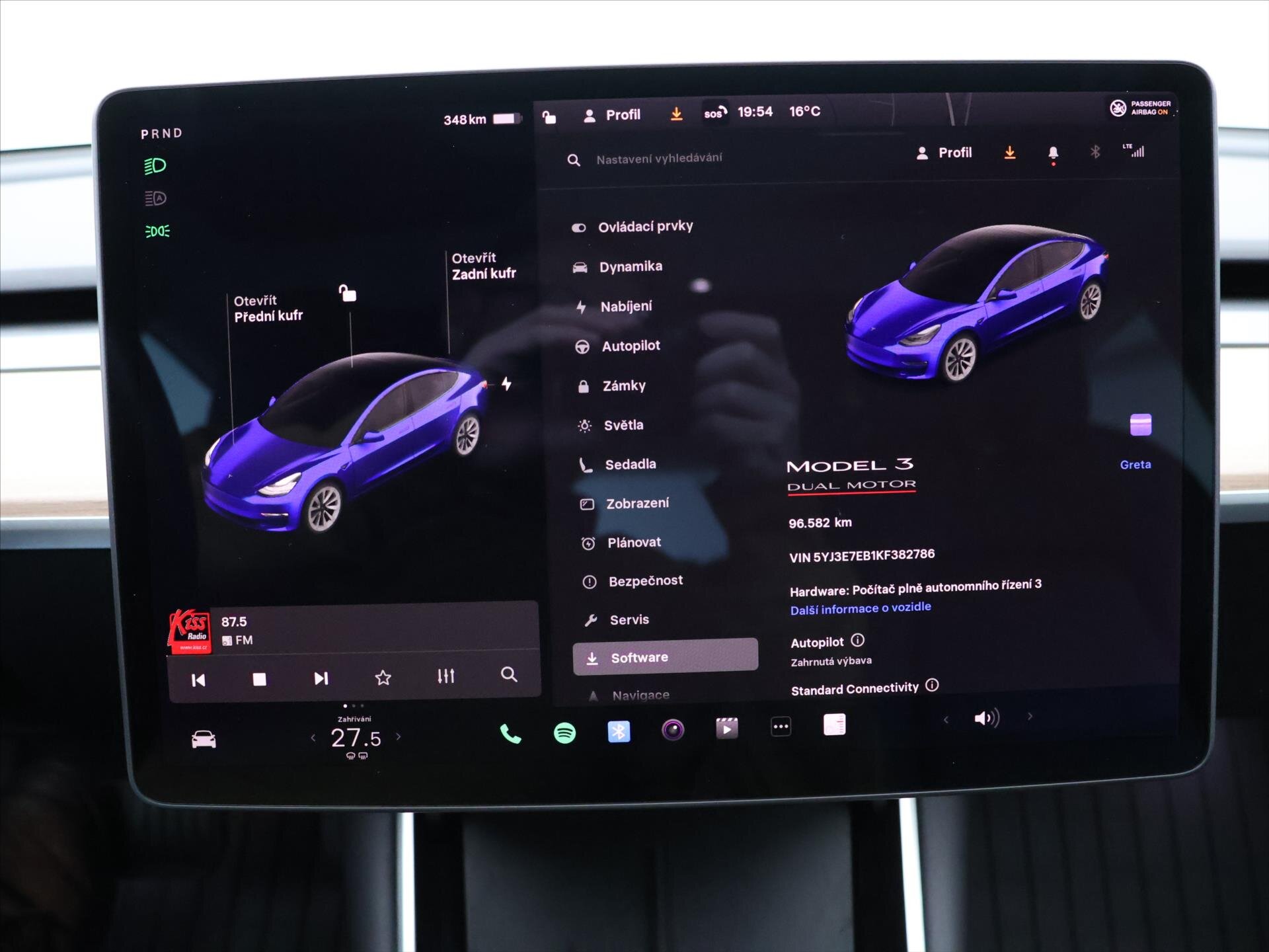 Tesla Model 3 Sedan 0,0 324 kw