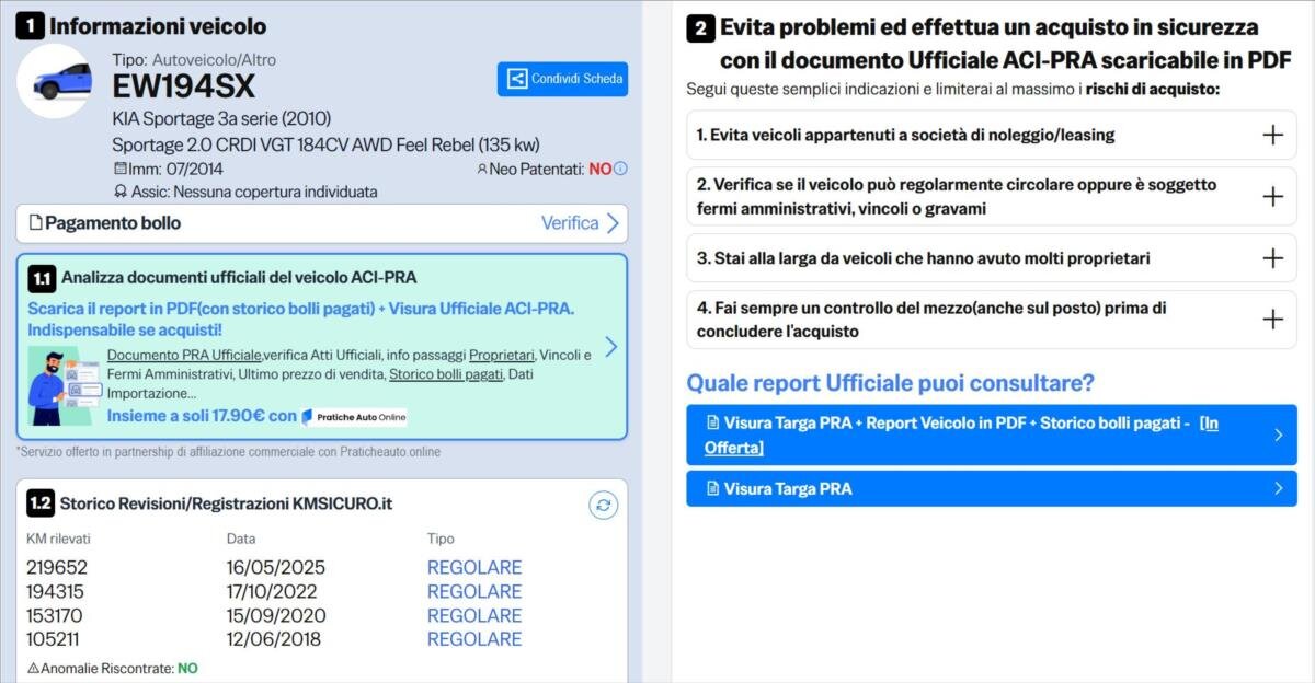 KIA Sportage SUV / Terénní 2,0 l 135 kw