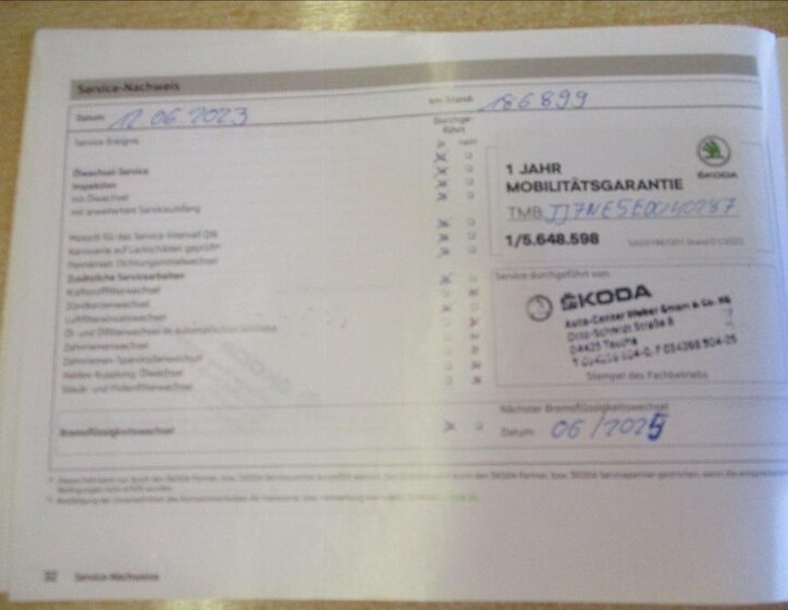 Škoda Octavia Kombi 2,0 l 110 kw