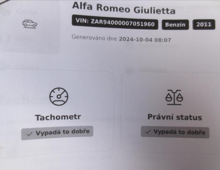 Alfa Romeo Giulietta 35