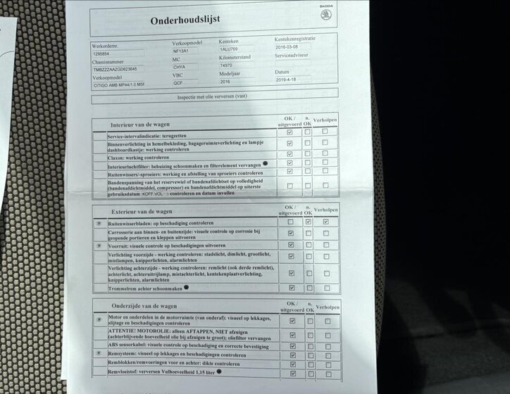 Škoda Citigo Hatchback 999,0 44 kw