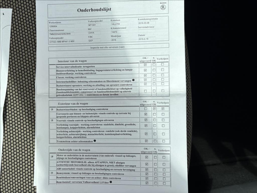 Škoda Citigo Hatchback 999,0 44 kw