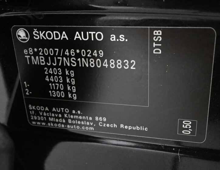 Škoda Kodiaq SUV 2,0 l 110 kw