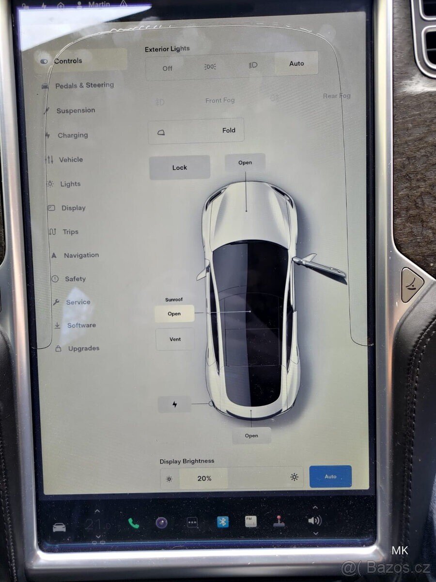 Tesla Model S Sedan / Limuzína 0,0 310 kw