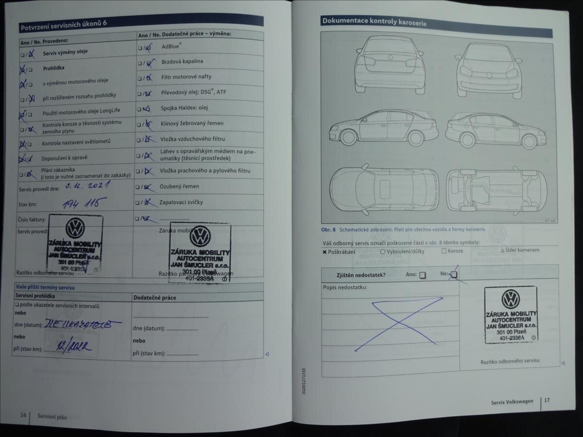 Volkswagen Passat Sedan 2,0 l 110 kw
