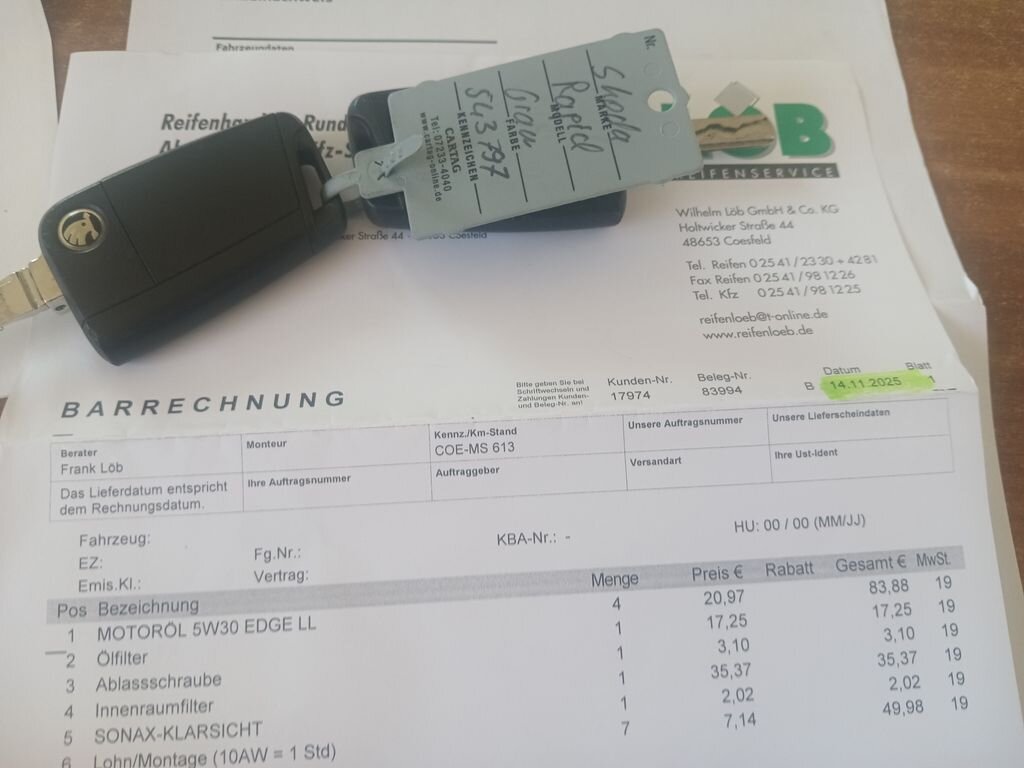 Škoda Rapid Hatchback 1,2 l 66 kw