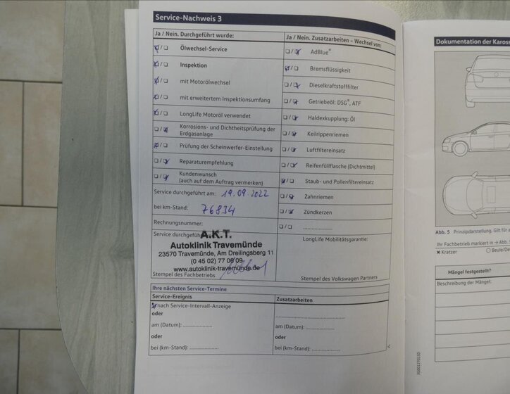 Volkswagen Touran MPV 1,4 l 110 kw