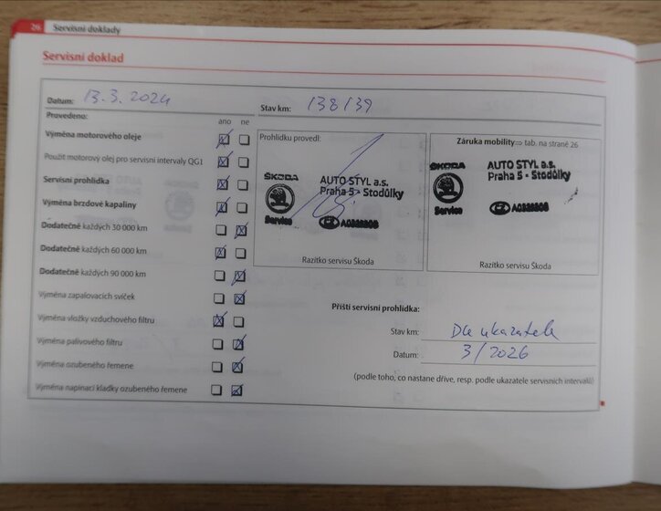 Škoda Octavia Kombi 2,0 l 103 kw