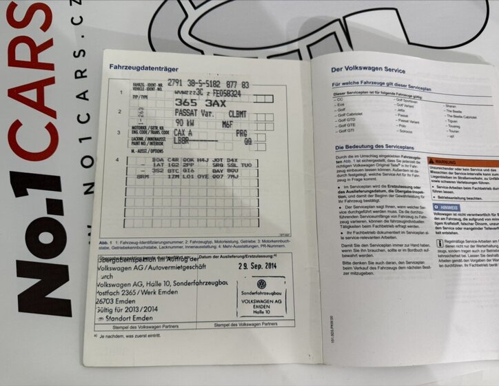 Volkswagen Passat Kombi 1,4 l 90 kw