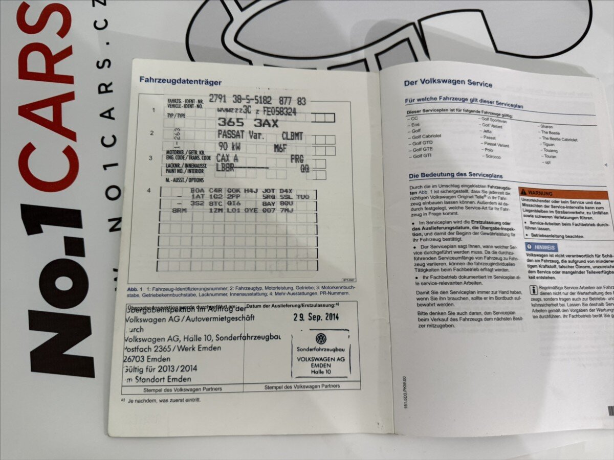 Volkswagen Passat Kombi 1,4 l 90 kw