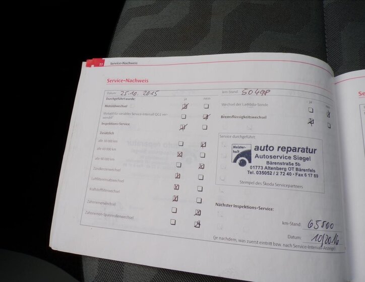 Škoda Fabia Hatchback 1,2 l 51 kw