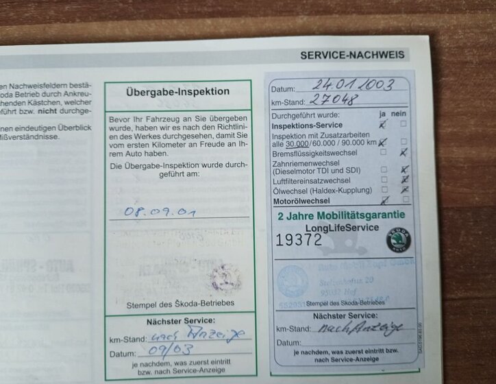 Škoda Octavia Kombi 2,0 l 85 kw