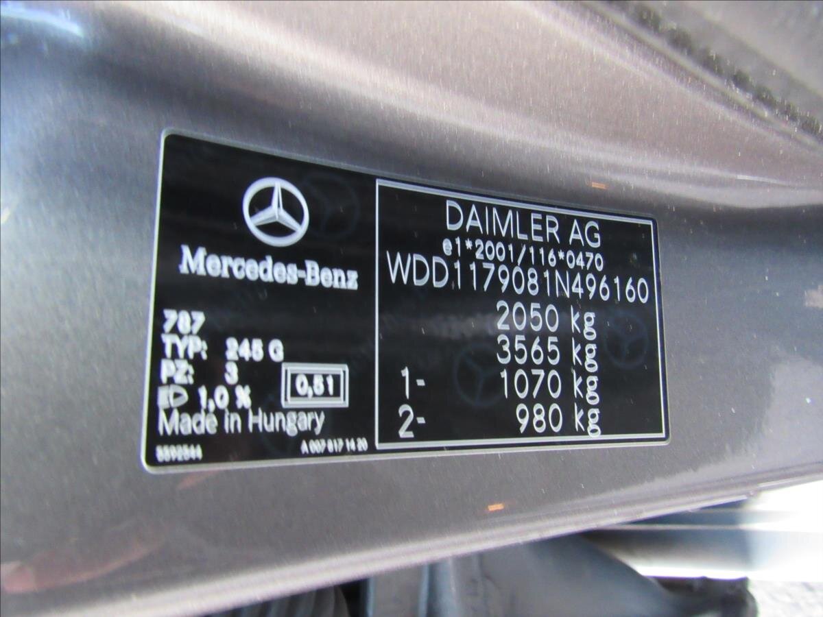 Mercedes-Benz CLA Kombi 2,1 l 100 kw