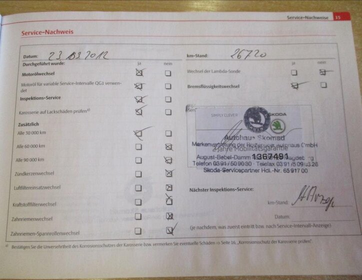 Škoda Roomster Kombi 1,4 l 63 kw