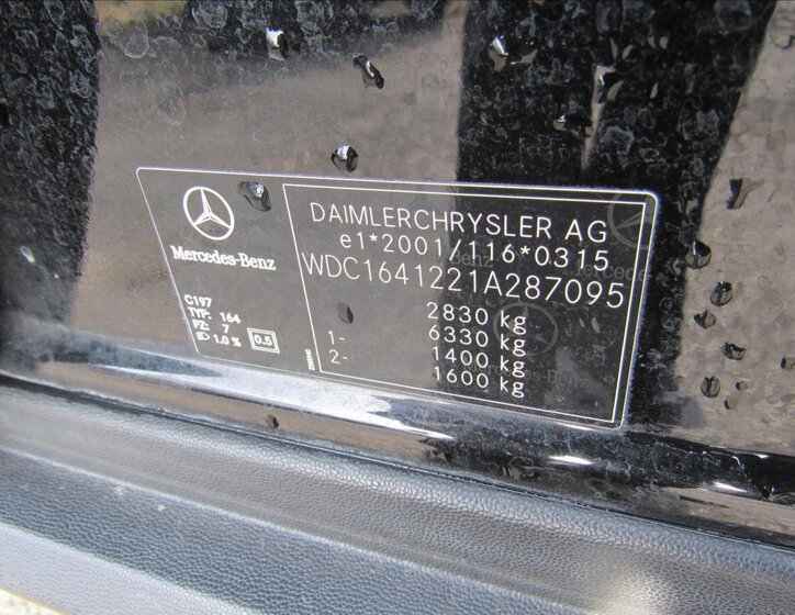 Mercedes-Benz Třídy M SUV / Terénní 3,0 l 165 kw