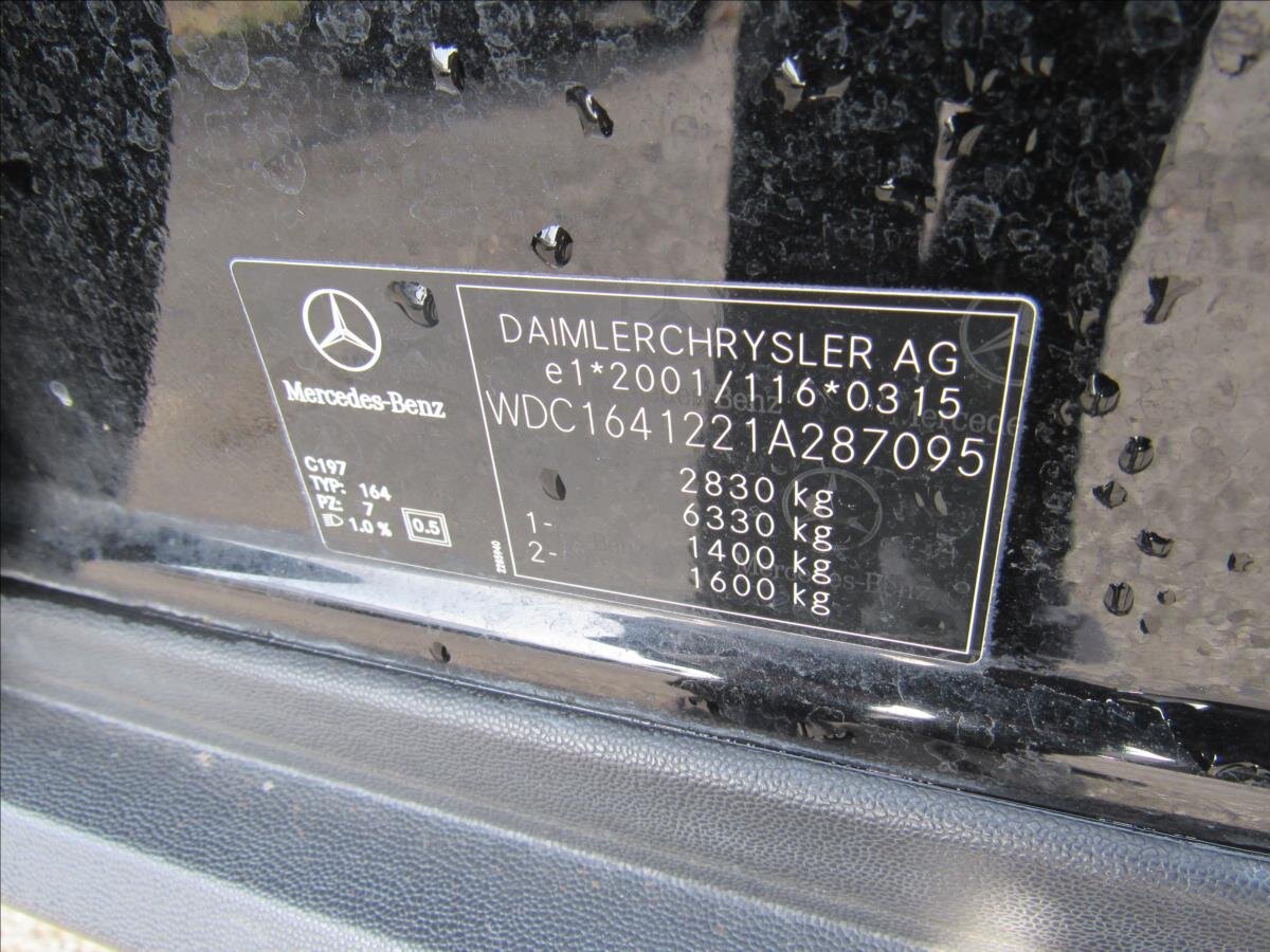 Mercedes-Benz Třídy M SUV / Terénní 3,0 l 165 kw