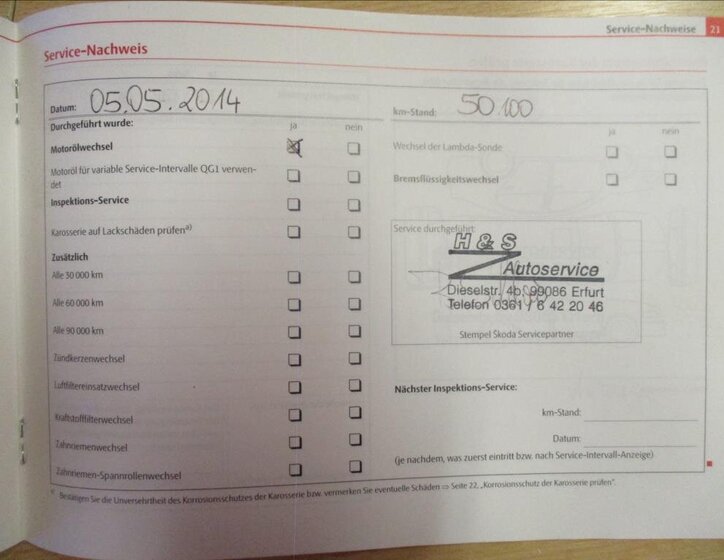 Škoda Fabia Hatchback 1,4 l 63 kw