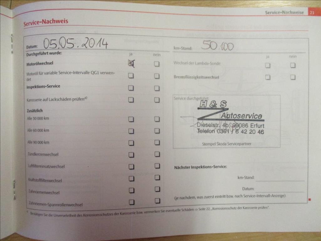 Škoda Fabia Hatchback 1,4 l 63 kw