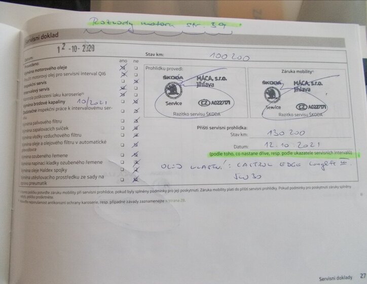 Škoda Rapid Sedan / Limuzína 1,6 l 77 kw