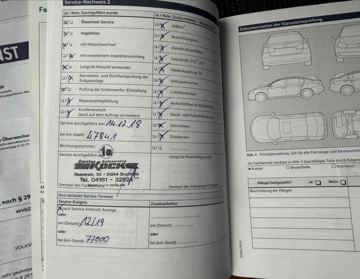 Volkswagen Touran MPV 1,2 l 81 kw