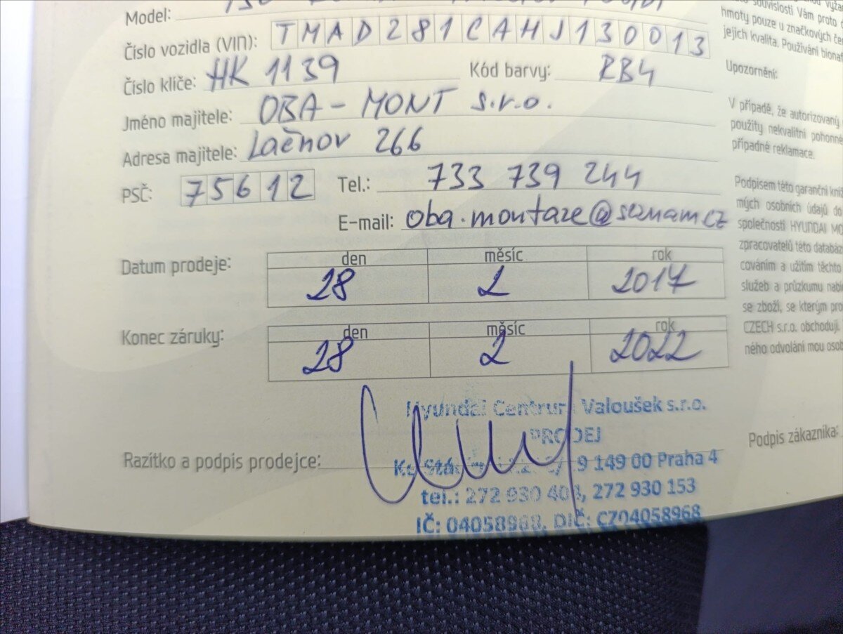 Hyundai i30 Kombi 1,6 l 99 kw