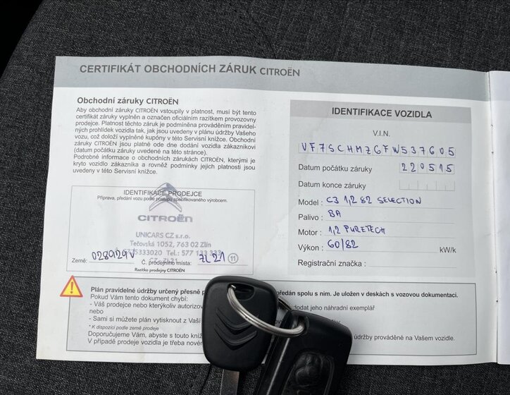 Citroën C3 Hatchback 1,2 l 60 kw