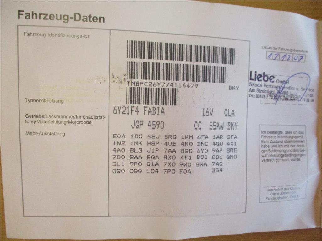 Škoda Fabia