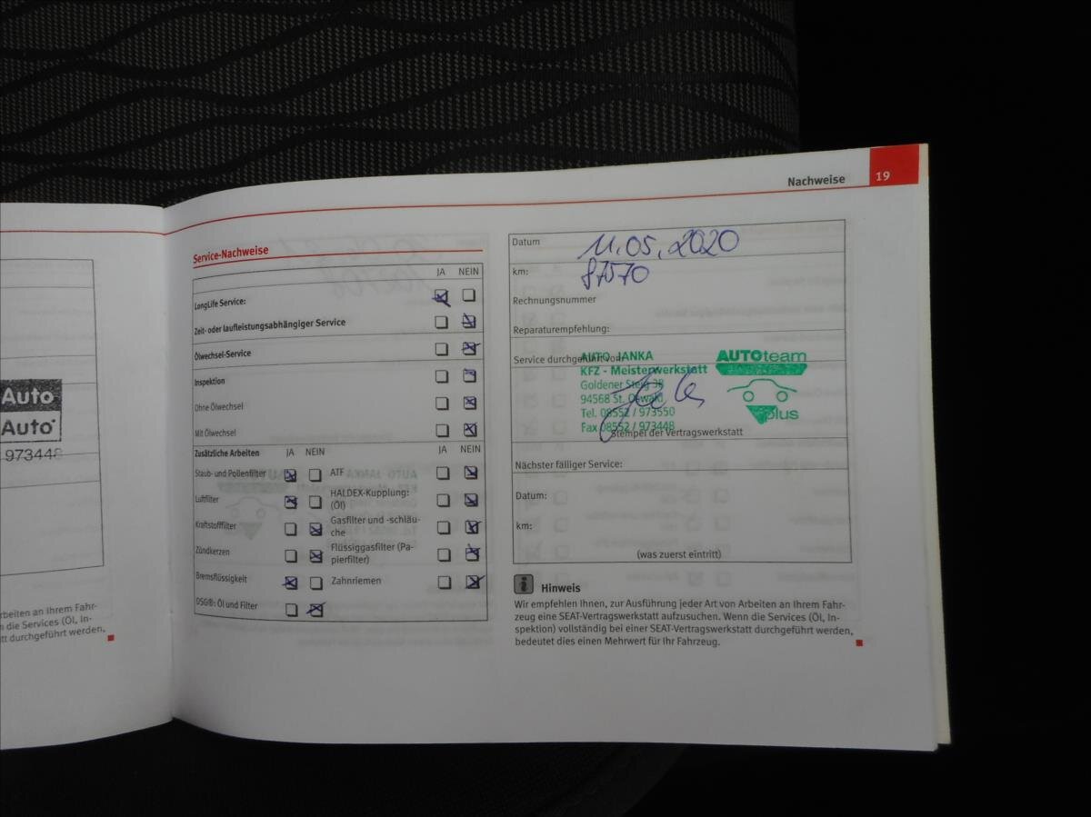 Seat Leon Hatchback 1,4 l 90 kw