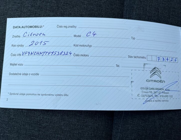 Citroën C4 Hatchback 1,2 l 96 kw