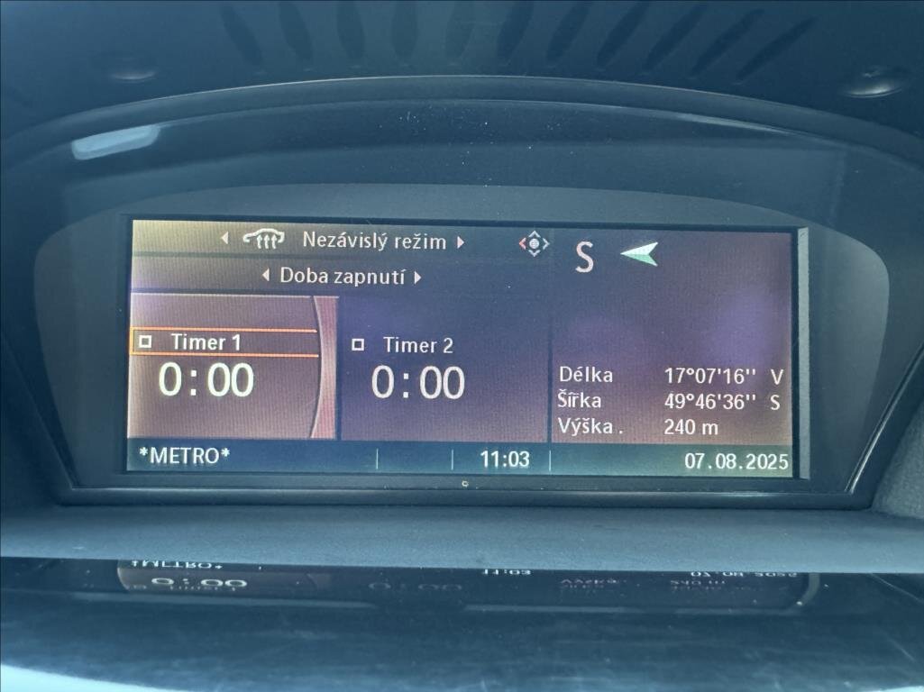 BMW Řada 6 Kabriolet 4,8 l 270 kw