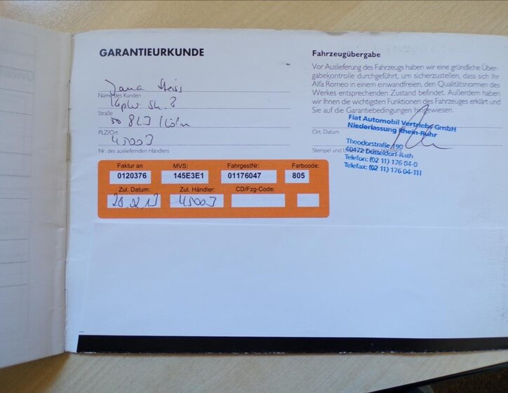 Alfa Romeo MiTo Hatchback 1,6 l 88 kw