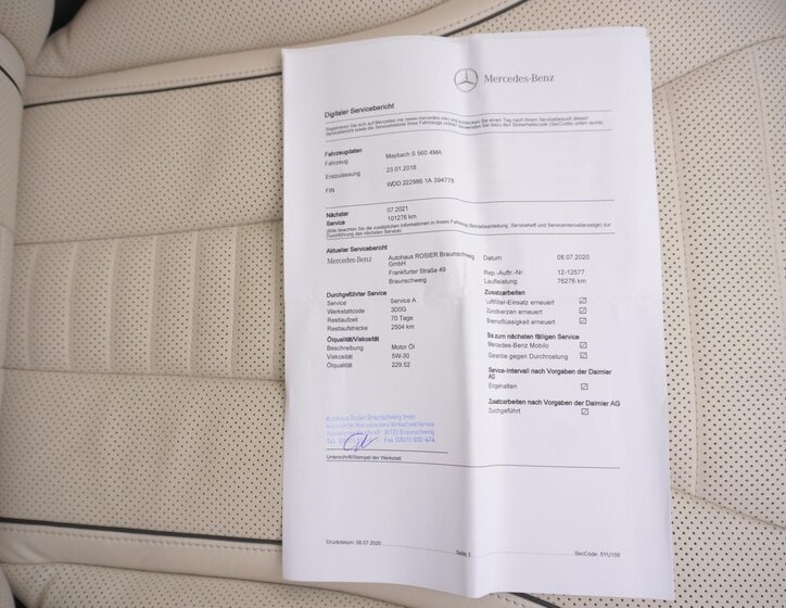 Mercedes-Benz Třídy S 65