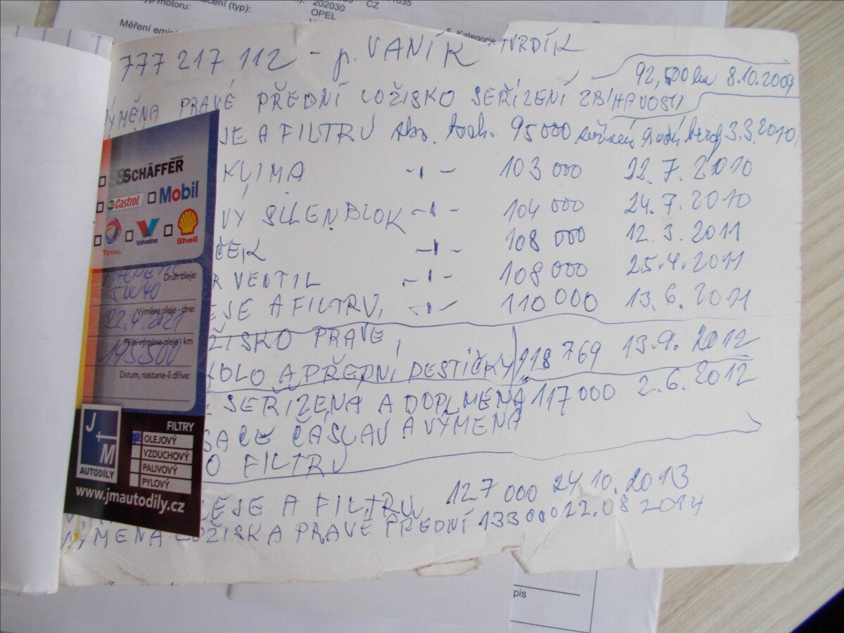 Opel Vectra Sedan 1,6 l 74 kw