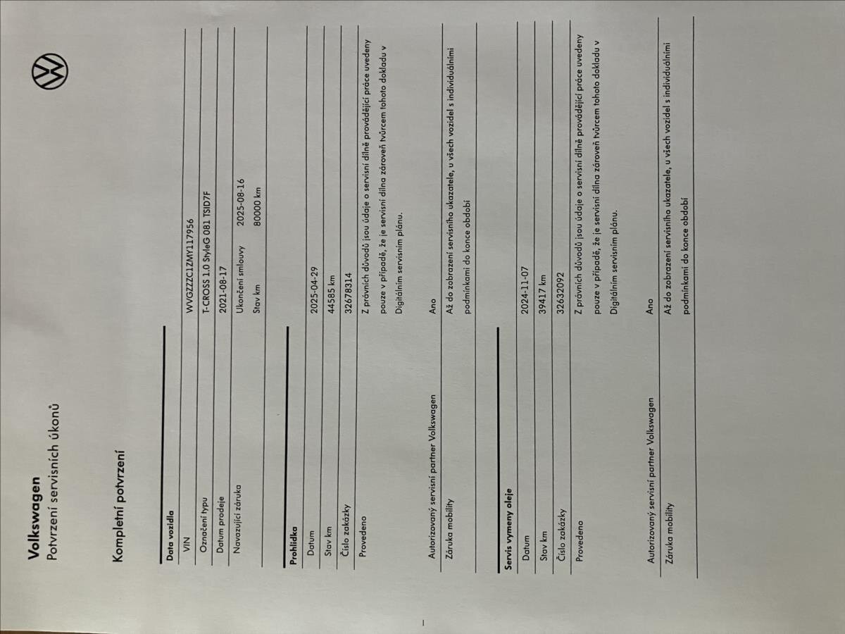 Volkswagen T-Cross SUV 999,0 81 kw