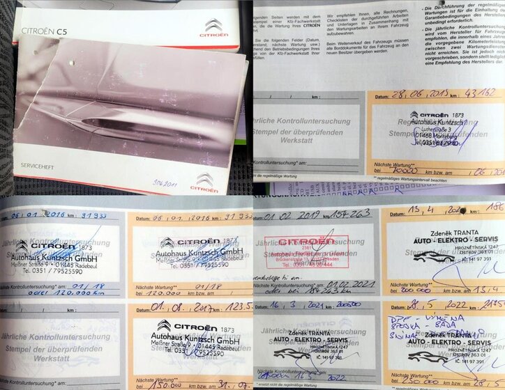 Citroën C5 Kombi 2,0 l 103 kw