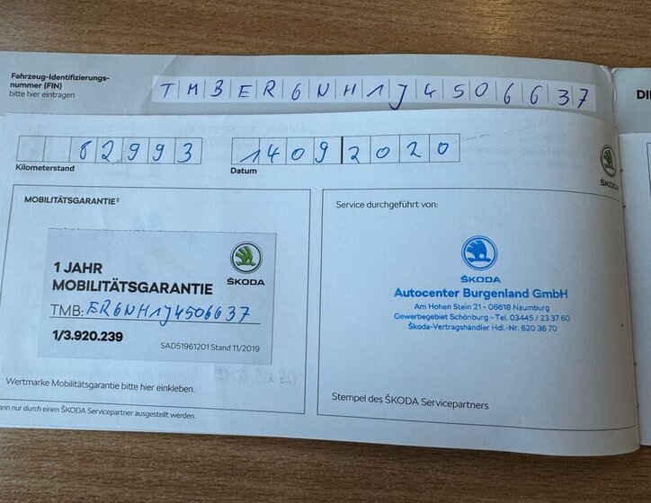 Škoda Rapid Hatchback 999,0 81 kw