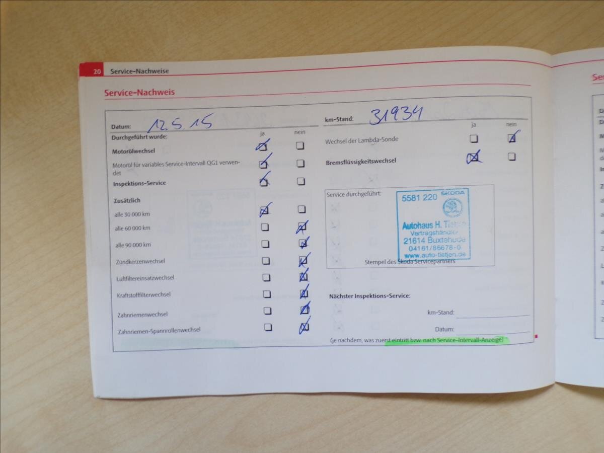 Škoda Fabia Kombi 1,6 l 77 kw