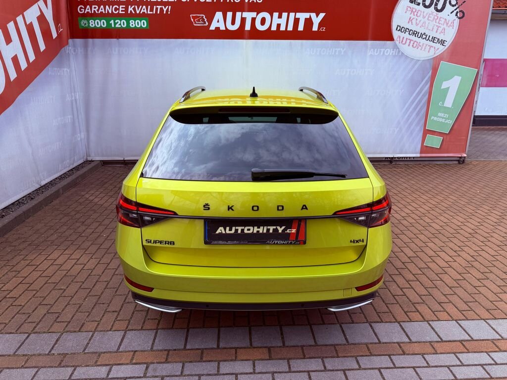 Škoda Superb Kombi 2,0 l 147 kw