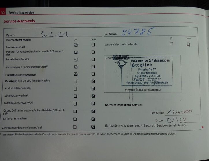 Škoda Octavia Kombi 1,8 l 112 kw